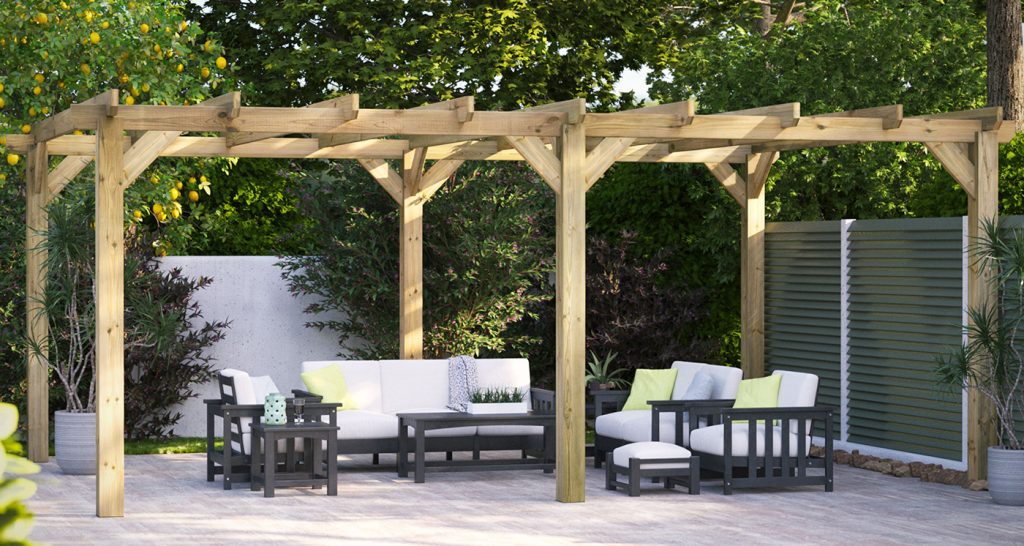 wooden pergola cape town