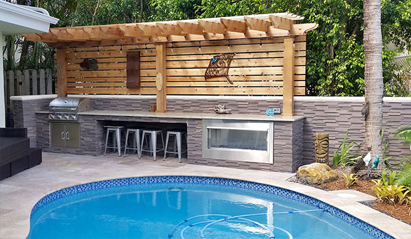 wooden pergola design