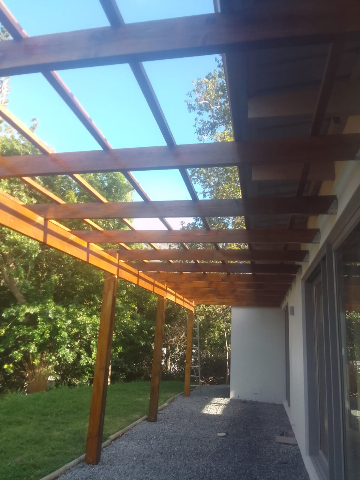 hout bay pergola installation