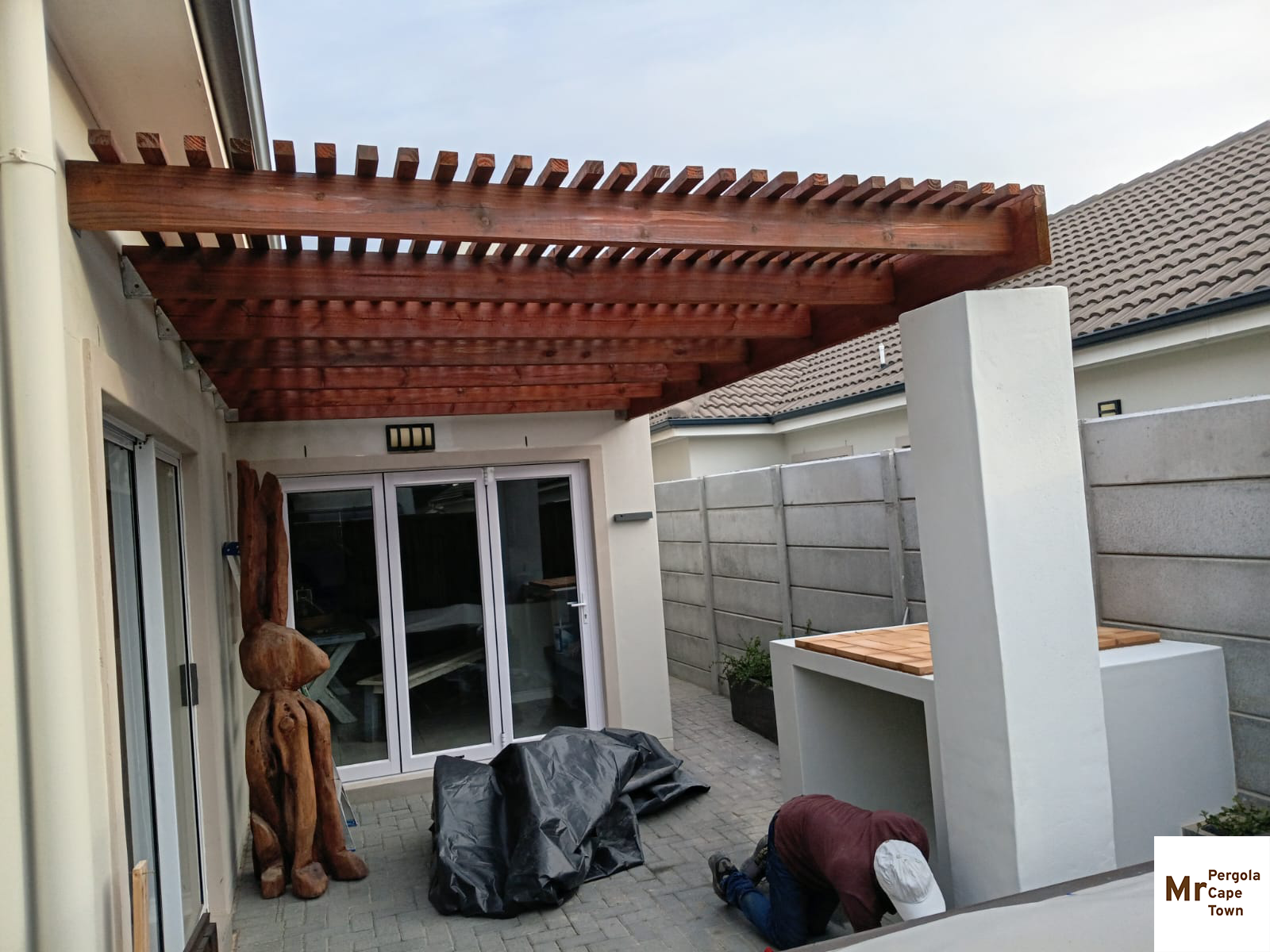 wooden pergola kraaifontein