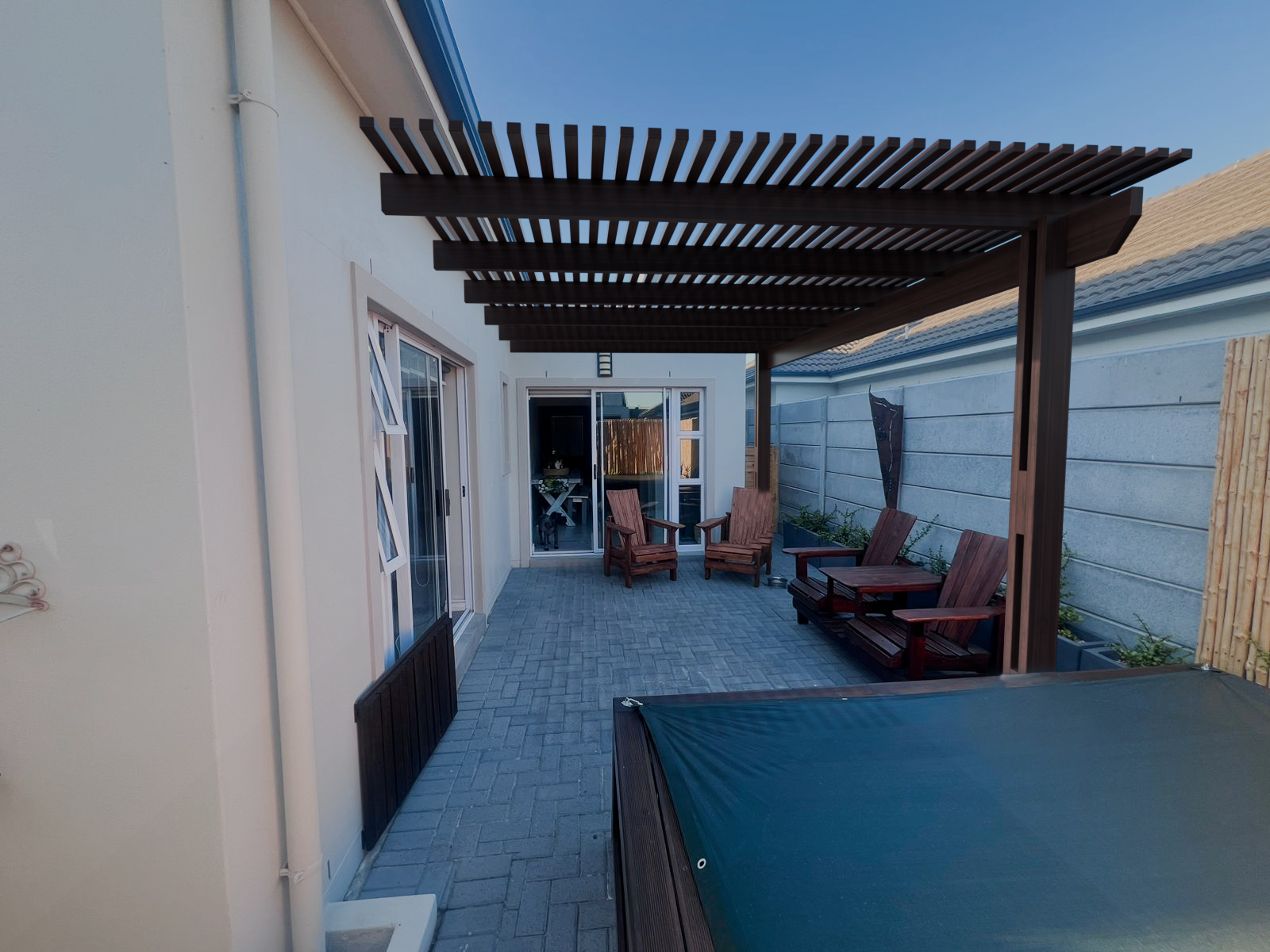 pergola 3d virtualisation
